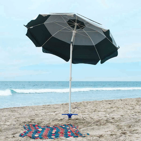 Umbrella Stand For Beach Sand Umbrella Feet To Withstand Strong Winds (15 X 9.4 X 1.7 Inch, Blue)