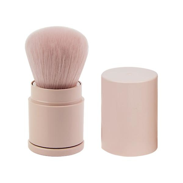 Fluffig Löst Puderborste Makeup Rougeborste För Blanding Foundation Rosa 6.5x3.5cm Pink 6.5x3.5cm