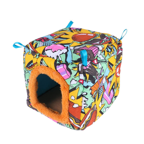 Chinchilla Seng, Udendørs Fuglered, Hængekøjetelt, Vintertelt, Fuglebur, 20*20cm 20*20cm