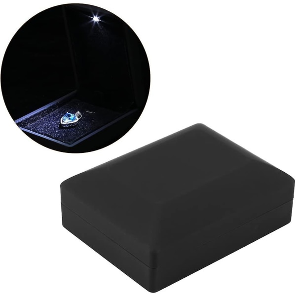 Smyckesdisplay (hängebox) med LED-belysning