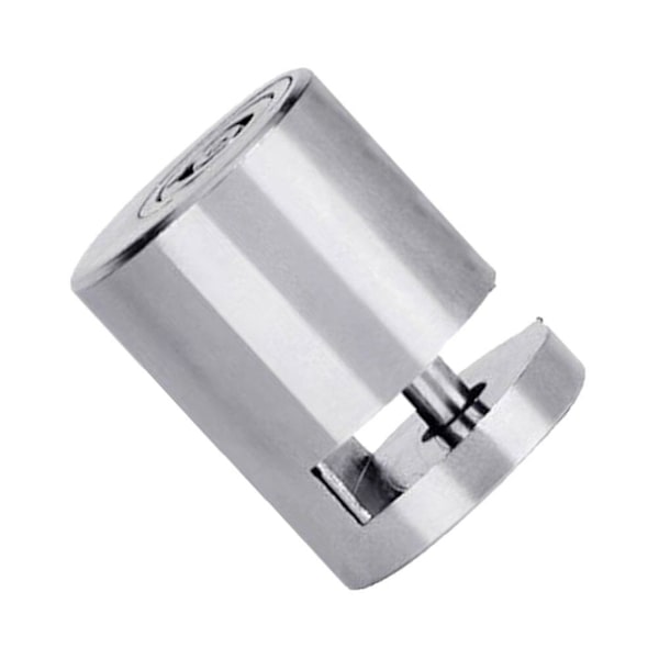 1 kpl Seosateräksestä valmistettu moottoripyörän levyjarrun lukko Varkaudenestopyörän levyjarrun lukko Turvallisuuslevylukko 5,5 mm Silver 4.5*3*3cm