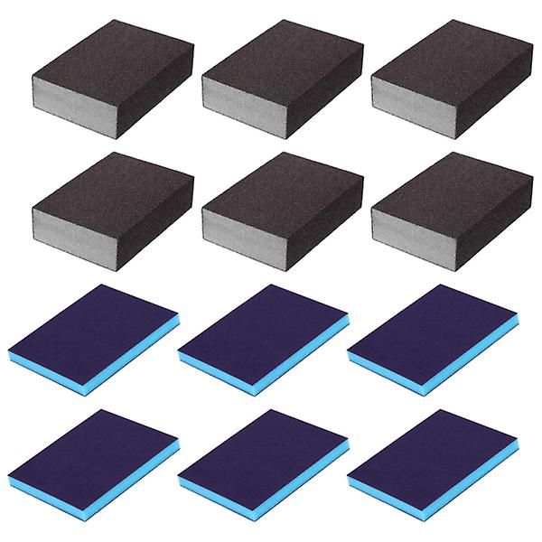 12 kpl Sieniä Astianpesuun Keittiön Pesusienet Uusiokäyttöiset Astianpesusienet Astianpesupalat Assorted Color 12X10CM