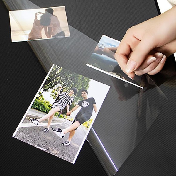 Fotoalbum Selvklebende Magnetisk Scrapbook Album Diy (1 stk)