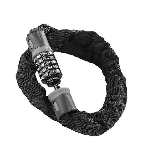 Ketjuketju Pyörän Lukko Pyörän Koodi Lukko Moottoripyörän Lukko Pyörän Lukko Hihna Digitaalinen Pyörän Lukko Pyöräily Lukko Itse Head 150X4CM