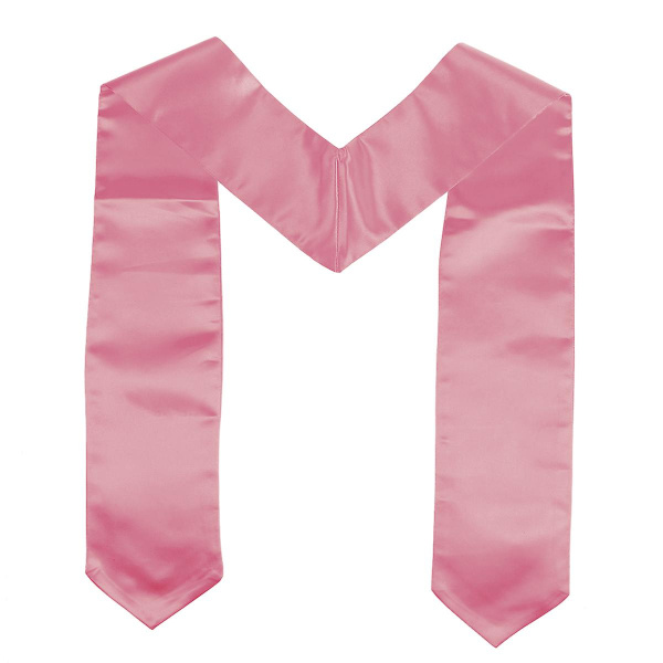 Unisex Aikuisten Yksinkertainen Valmistumisviitta (vaaleanpunainen) Vaaleanpunainen Pink