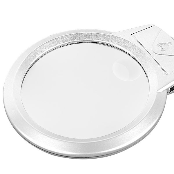 Pöytälamppu LED-luppi, työpöydän kiinnityslevy joustava suurennuslasi säädettävä korujen ja kellojen korjausväline säädettävä LED-valo