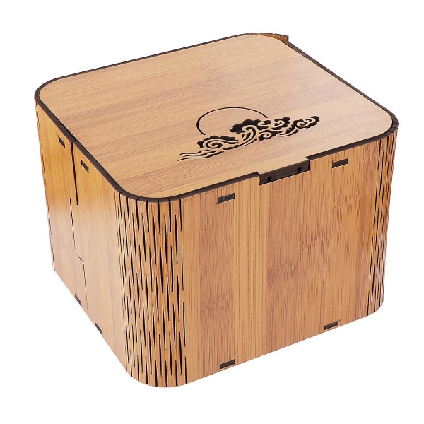 1 st Spliced Imitation Bamboo Box Kreativ Universal Förpackningslåda Te Box Multifunktionell Förvaring C