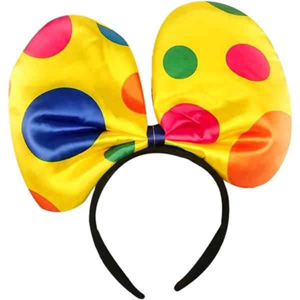 2 kpl Klovnin Asun Setti, Mukana Klovnin Pääpanta, Solmio, Minihame ja Tarvikkeet, Halloween Cosplay Asun, Sirkusasun, Lahja