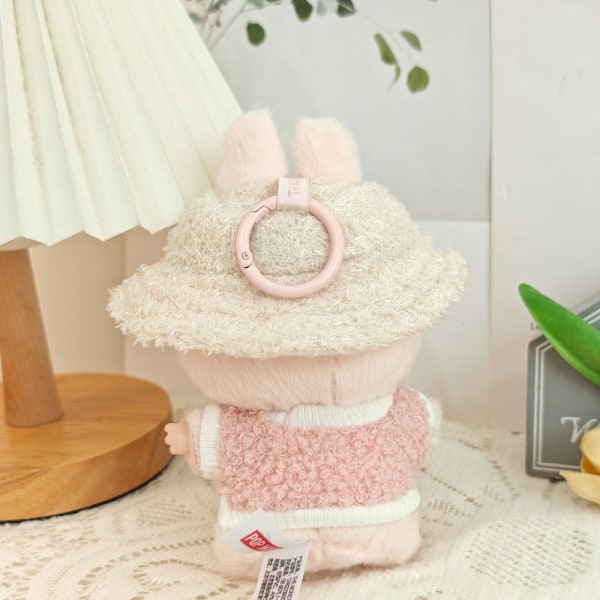 /RYI/ Mini Kläder för Labubu Set Gosiga Labubu Kläder Söt Hatt och Klädset Labubu Kläder 7 as color(no doll)