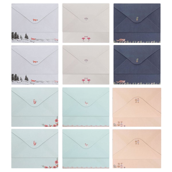 54 kpl A5 Kirjoituspaperia Kirjatarvikkeet Kaunis Kirjoituspaperi Kuori Sarja Sekalaiset Värit Assorted Color