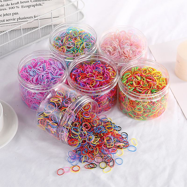 Babyhårband Småbarn Babyhårband Barn Flickor Tunna Små Hårband Hårband Minihårband Gummiband Med Lådor