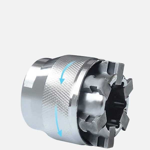 1 st 3/8 tum Driv 10-19 mm Justerbar Hex Universal Hylsa Momentnyckel Hylsa Adapter Skiftnyckel Huvud Spännhylsa Reparationsverktyg