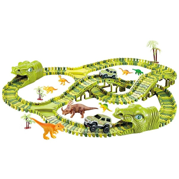 RY*Suuri Autorata Lapsille - Dinosaurus vihreä green 1390