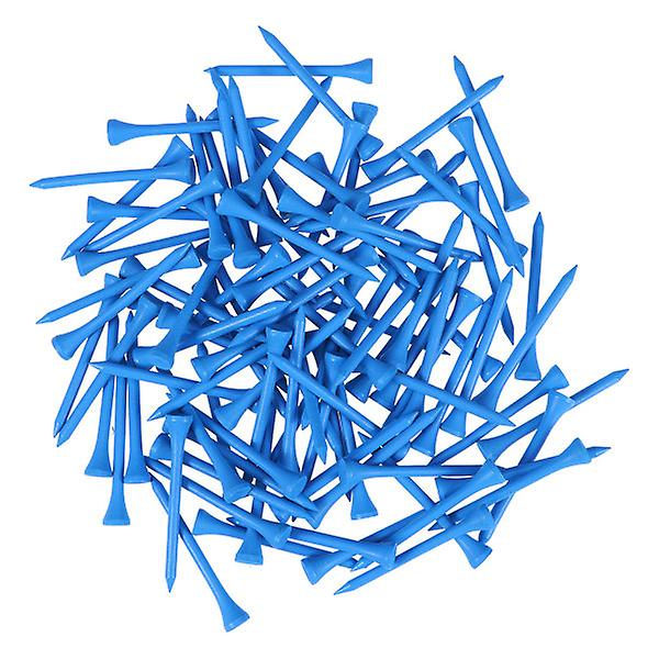 100 stk 8,3 cm lange treteeer for utendørs sport (blå) Blue