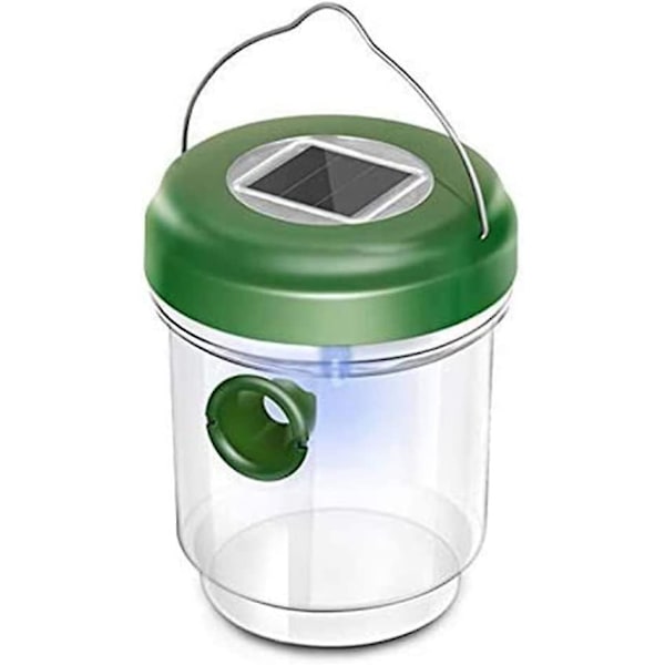 Bietfälla, Getingfälla, Drosophilafälla, Insektsfälla, Solcellsdriven Myggfälla Bie-avvisande Fälla Med Led-lampa, Lockbete För Getingar, Insekter Och Träbin