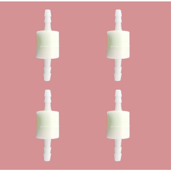 Rørfilterpakning Akvariumfilter Vanninntaksfilterventil Filter Vannrørkjerne 4mm Liten Mikrofilter (10 stk)