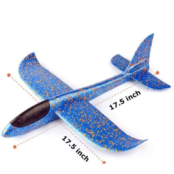 2 kpl lentokonelelut, 17,5 \" suuri heittovaahtomuovilentokone, 2 lentokonetilaa, lentävä lelu lapsille, syntymäpäivälahjoja 3 4 5 6 7 8 9 10 11 12 ...