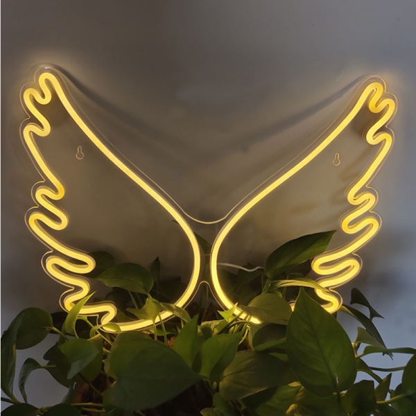 Romdekorasjon Neonlys LED Sky Skilt Vegglys Skilt USB-drevet Bakplate nattlampe For Kjøkken Restaurant Vegg Jul Bursdagsgaver