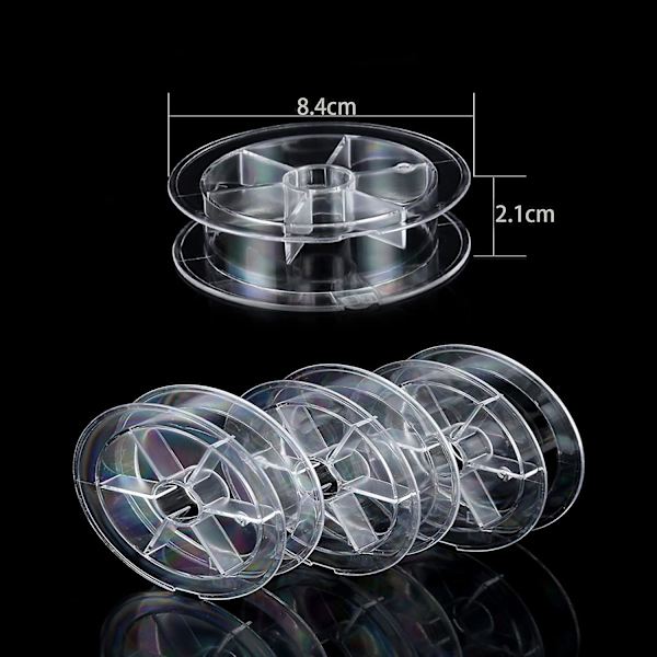 Nylon Fiskesnor, 100 Meter Nylon Monofilament Fiskesnor, Ca. 0,4 Mm I Diameter Klar Nylon Tråd Fiskesnor