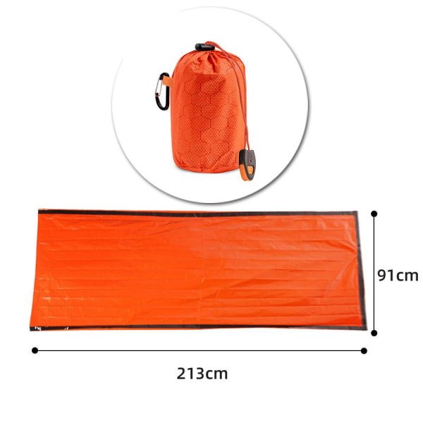 Emergency Sovepose Survival Bag | Survival Sovepose Emergency Soveposer Emergency Bivy Sack | Portable Emergency Blan