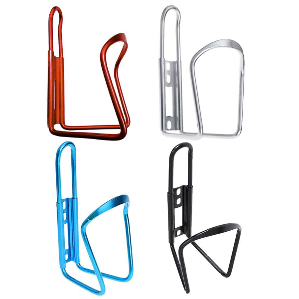 4 kpl Ultrakevyet Alumiiniseosvesipullotelineet Mtb Maantiepyöräpyöräilyjuomakuppitelineet Pullo Assorted Color 14X7.2CM