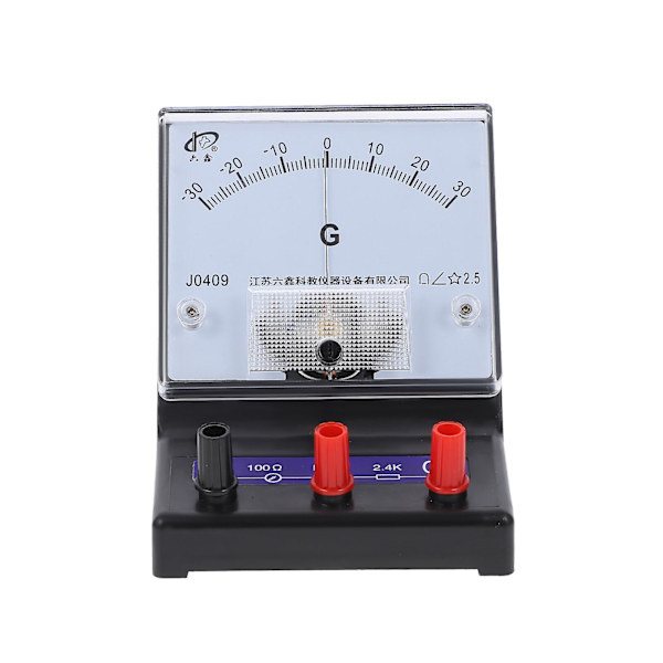 Känslig Amperemeter G Bord Galvanometer Amperemeter Mikroamperemeter Fysik För Blandade Färger 13.3X9.8cm Assorted Color 13.3X9.8cm