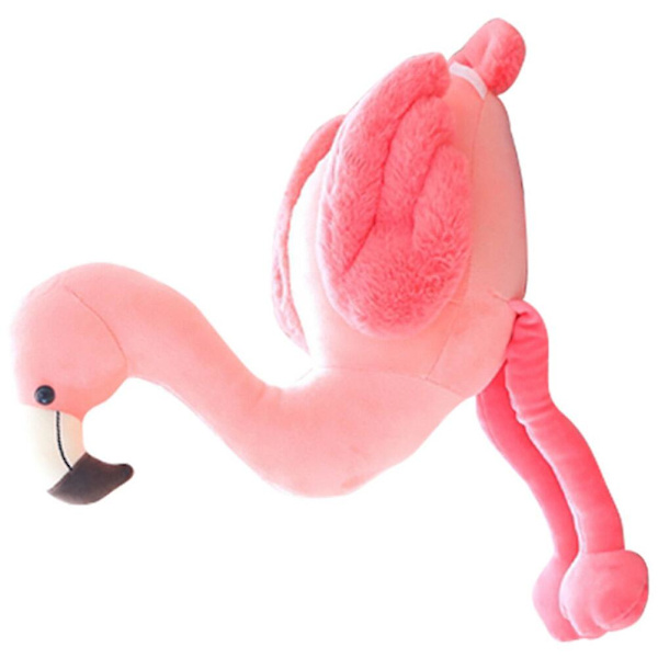 Fylld Flamingo Leksak Mjuk Plysch Flamingo Fylld Djur Leksak Plysch Flamingo Dock 40x27cm 40x27cm
