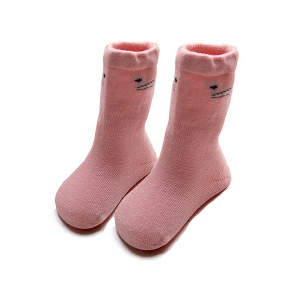 5-pak Toddler Piger Loop Fleece Leggings med Katteprint - Varme Vinter Strækbukser Strømper Strømpebukser Multifarvet
