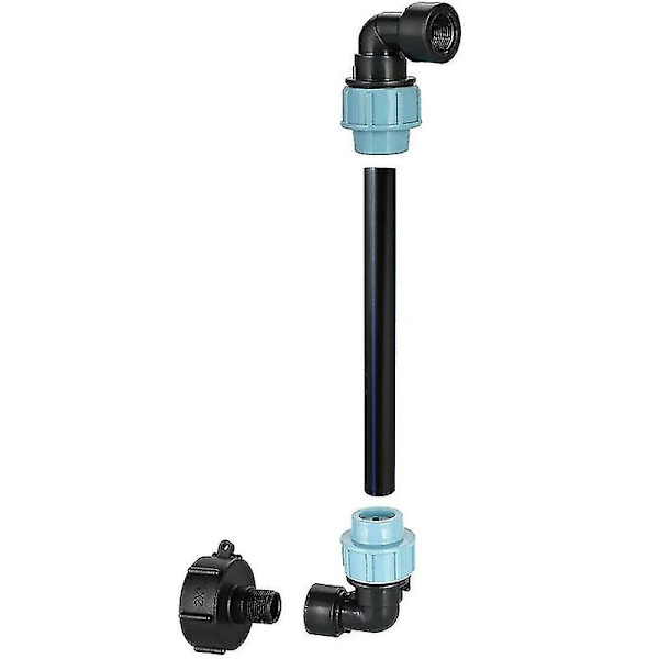 IBC Adapter Svanehals Grov Gevind Kompatibel Med Forbindelse Til Have Slangen