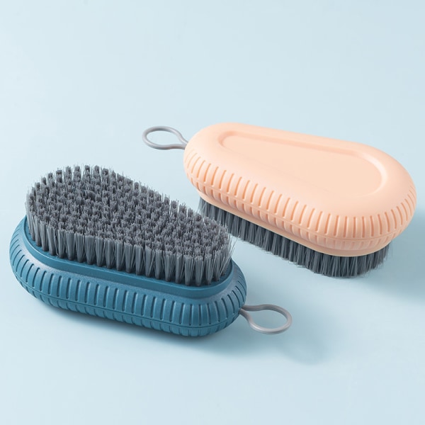 Skrubbborste av hög kvalitet, mjuk rengöringsborste för kläder, skor, lätt att greppa