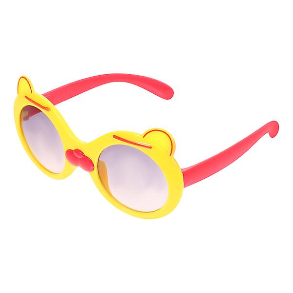 Hawaii presenter Roliga glasögon Katt Fest Solglasögon Kattformade solglasögon Hawaiian roliga glasögon Nyhet Yellow 13x13.5x6cm