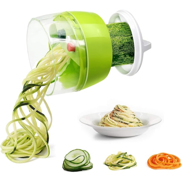 Vegetable Slicer 4 In 1 Spiral Slicer Vegetable Chopper Fruit Slicer Potato Slicer Onion Slicer Food Dicer For Pasta Zucchini Cucumber Carrot Pum