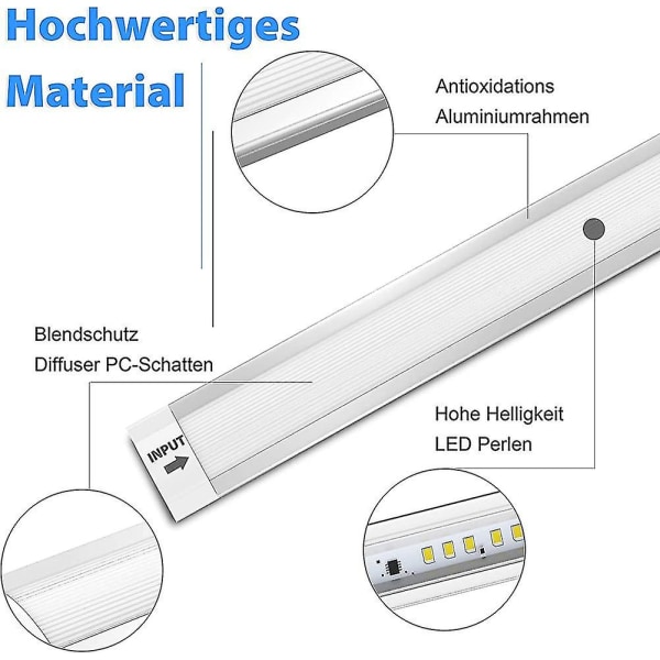 Led-alakaappivalaistus, Led-keittiökaapin valaisin kosketusohjauksella ja 33