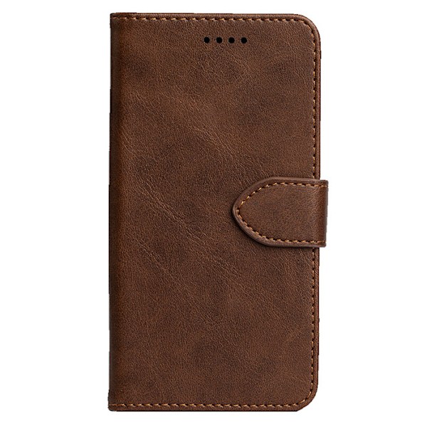 RY/Klassiskt Plånboksfodral Läder Mobiltelefonväskor Flipskydd Tillbehör för iPhone 16 Pro Max Iphones 11 12 15 Pro 16e Brown For iPhone 13