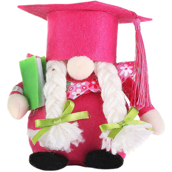 Graduationspydning Tomte Dekoration Landhus Fyldt Tomte Plys Tomte Tilfældig Stil Tilfældig Farve Random Color 15X15X6CM