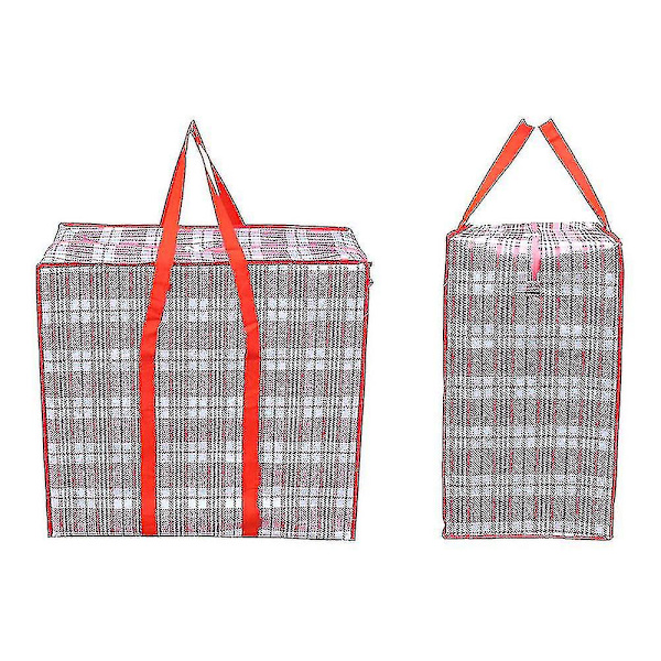 2 stk Oppbevaringsposer med Slitesterk Glidelås, Organiseringspose, Vannresistent 50*50*23cm 50*50*23cm