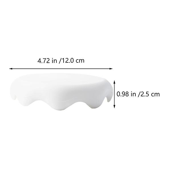 Silikon Mugglock Mugglock Muggtillbehör Läckagesäker Mugglock Mugglock Vit 9X9CM White 9X9CM