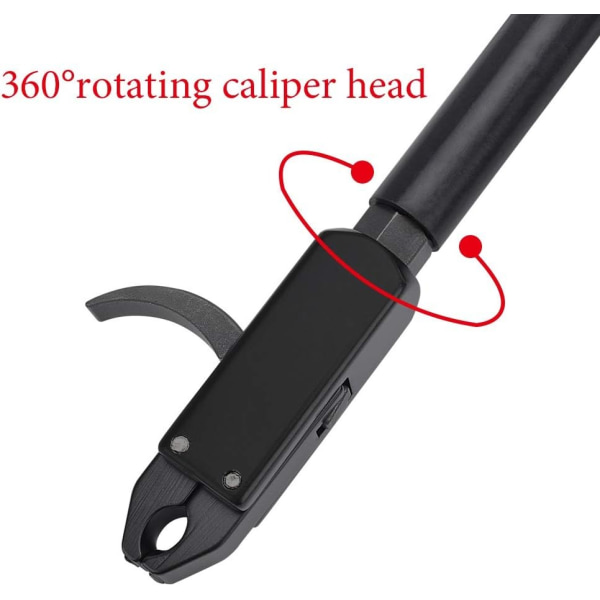 Justerbar Compoundbågsutlösare med Foldback-design - Svart handledsrem Trigger Caliper för höger och vänster hand