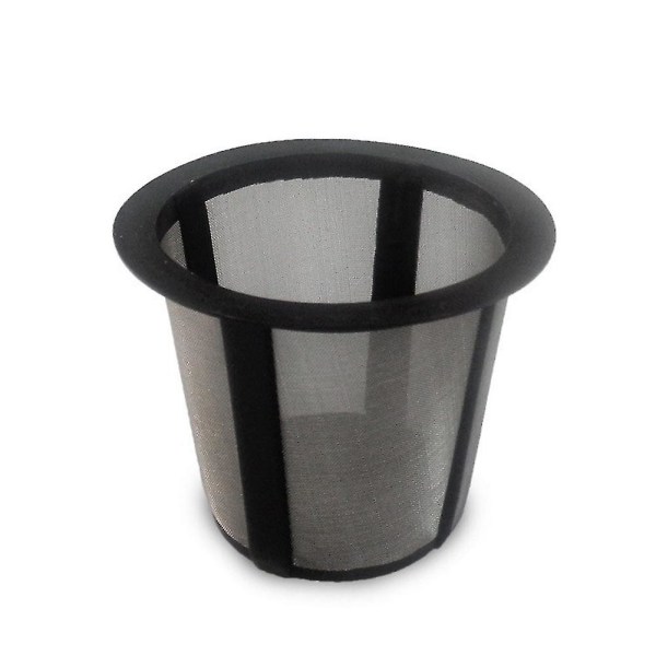 10 stk Matkvalitets rustfritt stålfilter K kopp kaffefilterkopp filterkjerne Drikkelekkasje K kopp