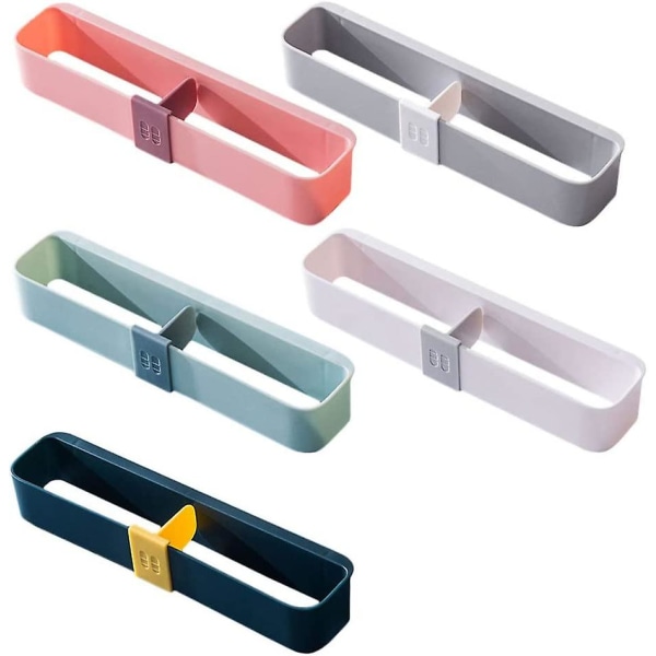 Vægmonteret Slippers Holder Klæbende Plastik Hængende Sko Paraply Stativ Holder Organizer Til Badeværelse Køkken Dør