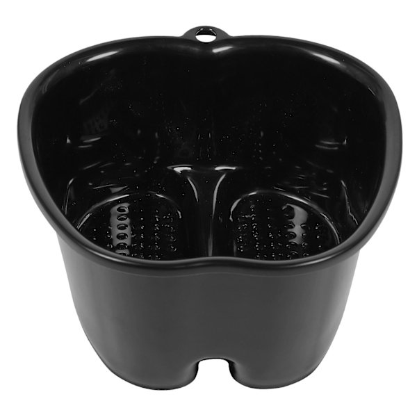 1 kpl Jalkakylpyamme Kotitalous Muovi Hieronta Jalkapesun Terveydenhuollon Säiliö Musta 28x27cm Black 28x27cm