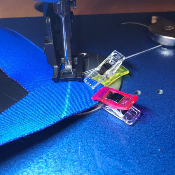 Premium Plastikclips, 100 stk., Sytilbehør til Syning, Quilting, Håndværk, Assorterede Farver til Håndværk