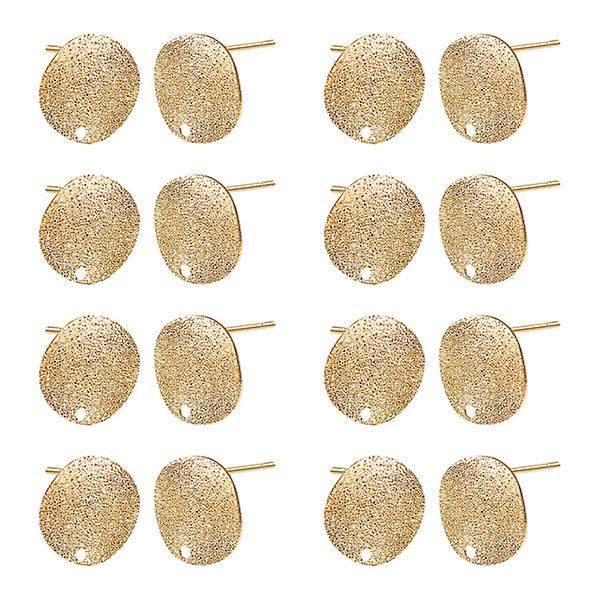20 stk Ørepynt-knapper Ørepynt-knapper DIY Legering Ørepynt-stift Ørepynt-stifter DIY Ørepynt-stifter Smykkeproduksjon Gull Golden