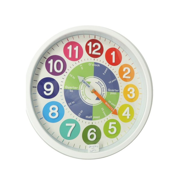 Farvevisuel Timer til Børn, Børnehave og Småbørn, Lydløs 60 Minutters Nedtællingsur til Klasseværelse og Hjem, Tidshåndteringsværktøj