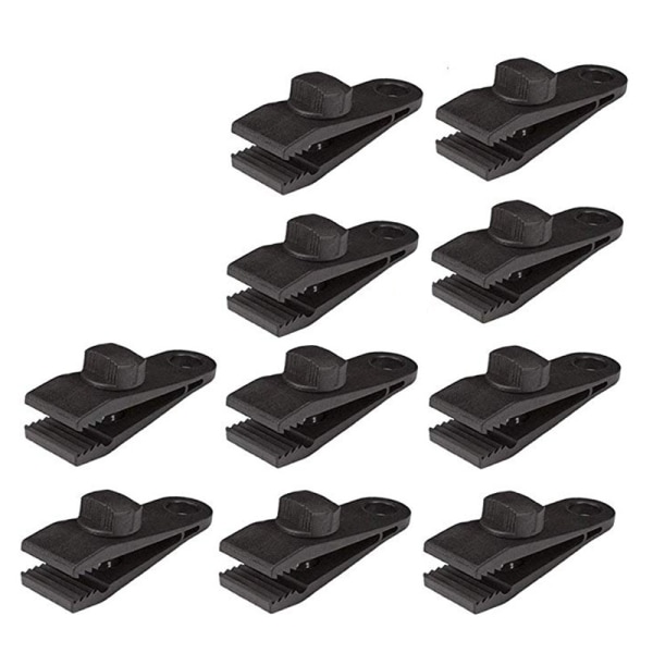 10 st Tarp Clip Tältklämma Tarp Markis Klämma, Tarp Klämma, Tältklämma, för Bil Tält, Tarp, Markiser