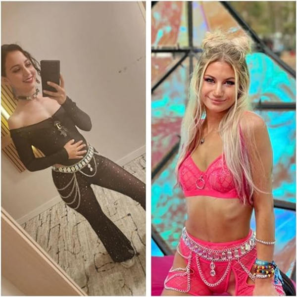 Kvinnors Kroppskedja Färgglada Strasslagerad Midjekedja Justerbart Bälte Bikini Kroppskedja (105CM)