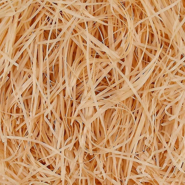 100 g Raffia strimlet papir, dekorationspapirstrimler, genanvendeligt, til gave