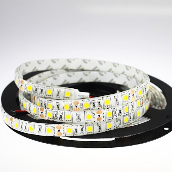 LED-remsor, 5M 300 LED med fjärrkontroll, vattentät remsa, för kök, sovrum vardagsrum, sovrum, (varmvit)