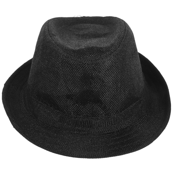 Fedora-hatut Lapsille Fedora-hatut Pojille Fedora-hatut Tytöille Fedora-hatut Pojille Musta 54cm-56cm Black 54cm-56cm