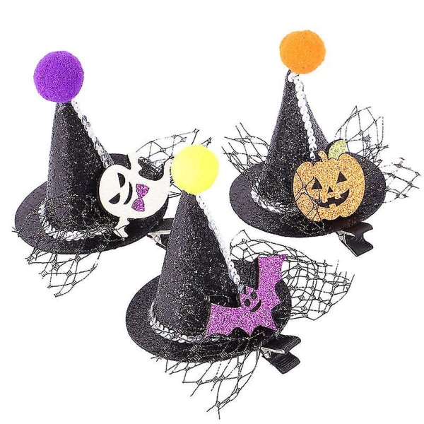 3 stk Hårspenner Halloween Hodeplagg Halloween Hodeplagg